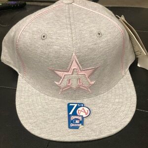 American Needle Custom Gray and Pink Seattle Mariners Cap